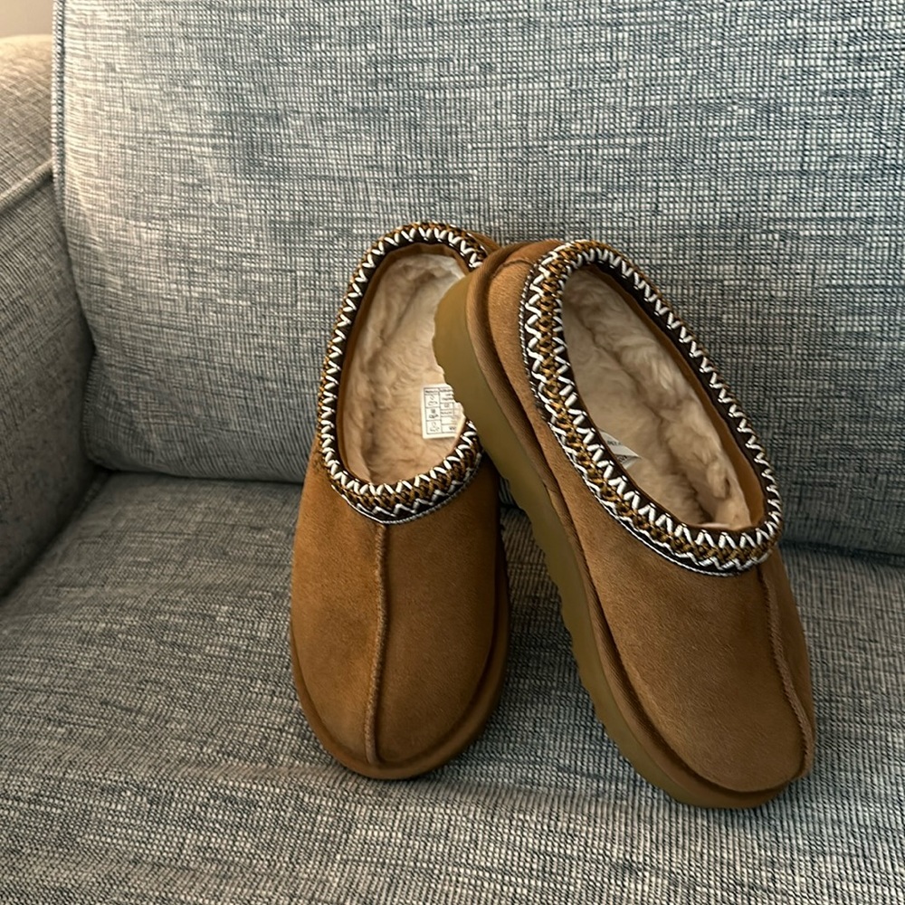 New women’s UGG TASMAN slippers.  Price is firm